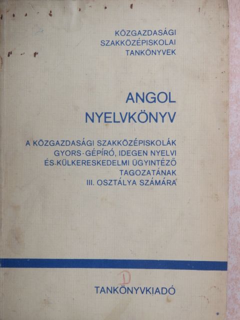 Donga György - Angol nyelvkönyv  [antikvár]