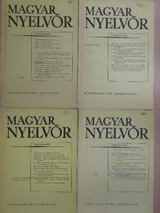 Balázs Géza - Magyar Nyelvőr 1994. január-december [antikvár]