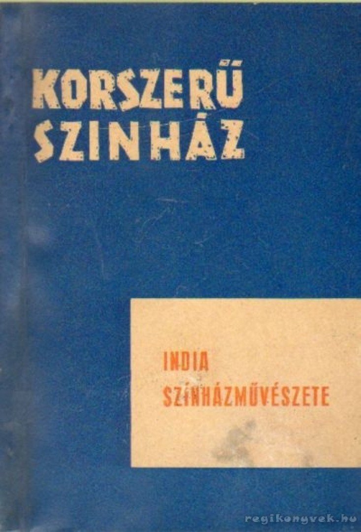 India színházművészete [antikvár]