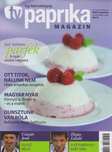 ZSIGMOND GÁBOR - TV paprika magazin 2009. augusztus [antikvár]