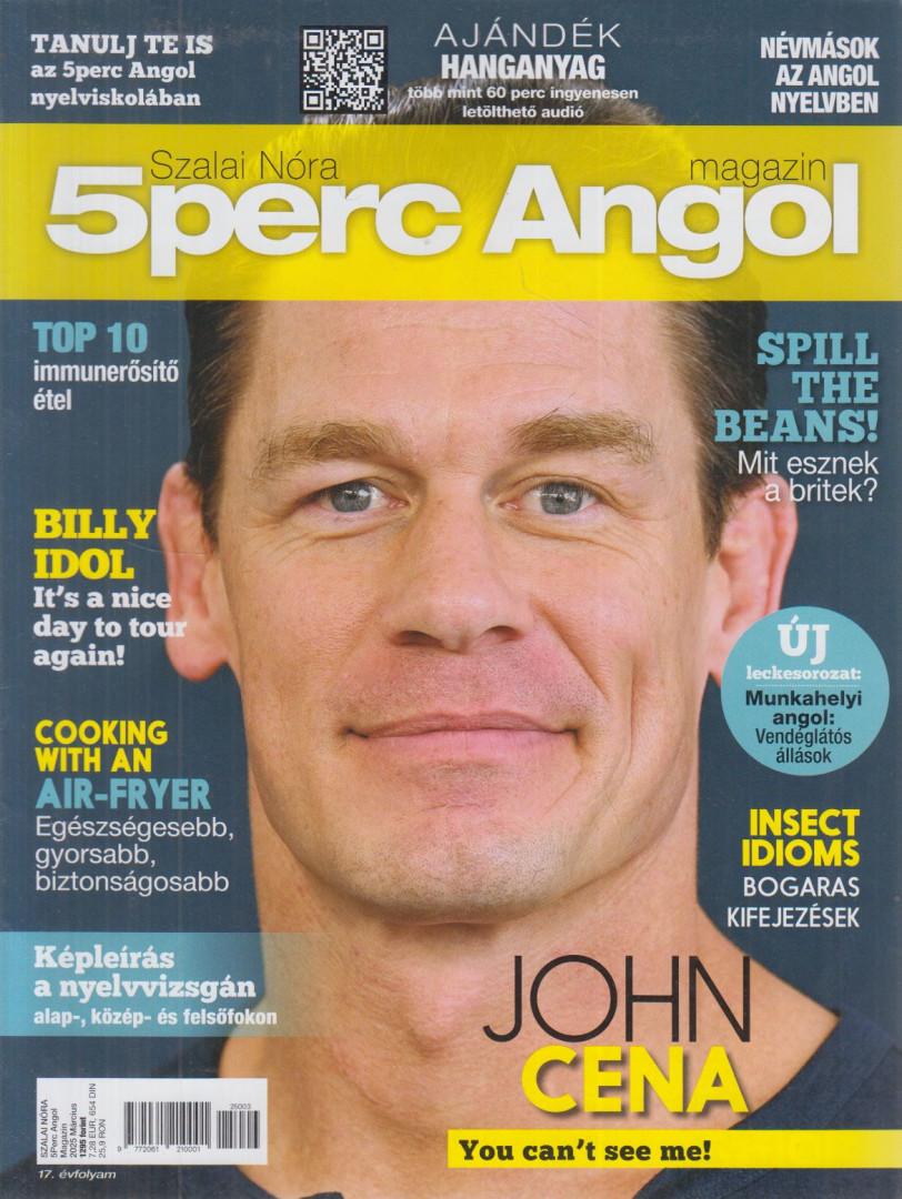Szalai Nóra (főszerk.) - 5 perc angol magazin 2025. március [antikvár]