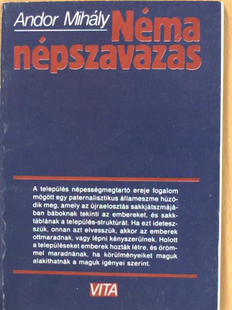 Andor Mihály - Néma népszavazás [antikvár]