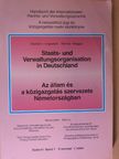 Dr. Frank Höfer - Az állam és a közigazgatás szervezete Németországban [antikvár]