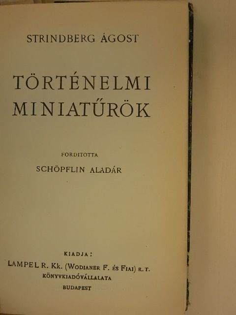Lagerlöf Selma - Történelmi miniatűrök/Egy udvarház története/Legendák/Helga [antikvár]
