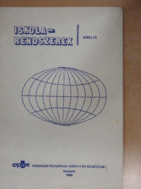 Anglia oktatási rendszere [antikvár]