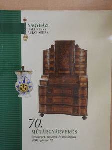 Nagyházi Galéria és Aukciósház 70. műtárgyárverés [antikvár]