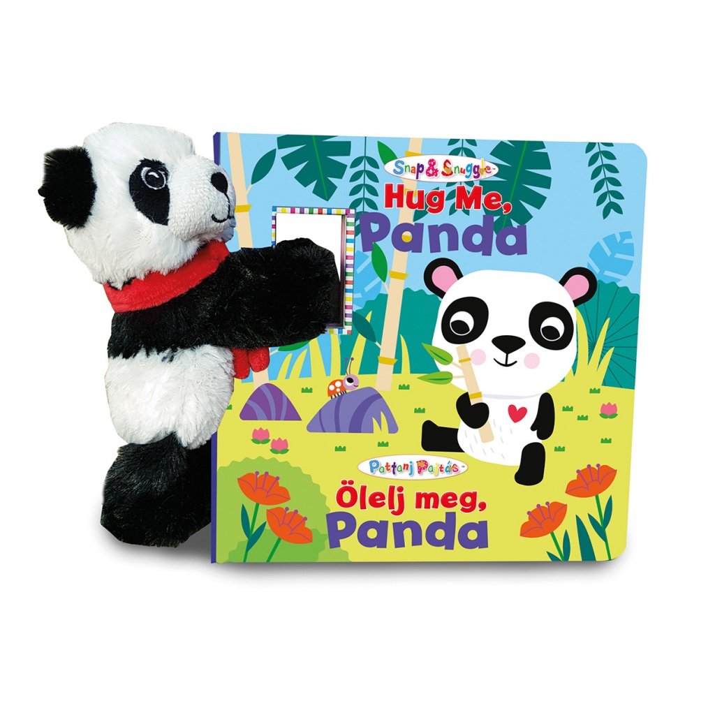 WW006 - PATTANJ PAJTÁS KÉPESKÖNYV, ÖLELJ MEG, PANDA