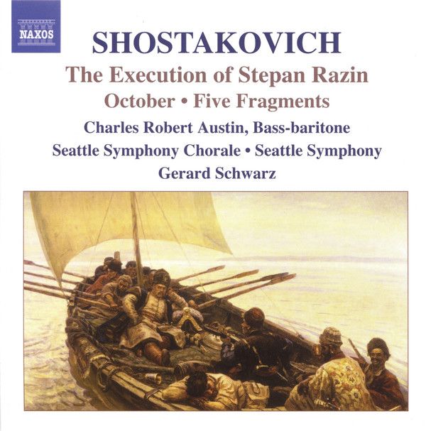 SHOSTAKOVICD - THE EXECUTION OF STEPAN RAZIN CD SCHWARZ