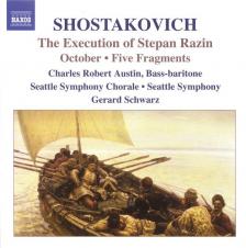 SHOSTAKOVICD - THE EXECUTION OF STEPAN RAZIN CD SCHWARZ