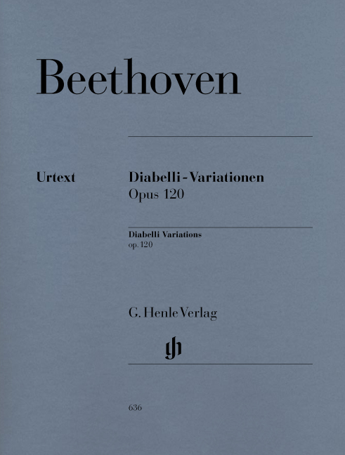 BEETHOVEN - DIABELLI-VARIATIONEN OP.120 FÜR KLAVIER URTEXT (KROSS/GEORGII)