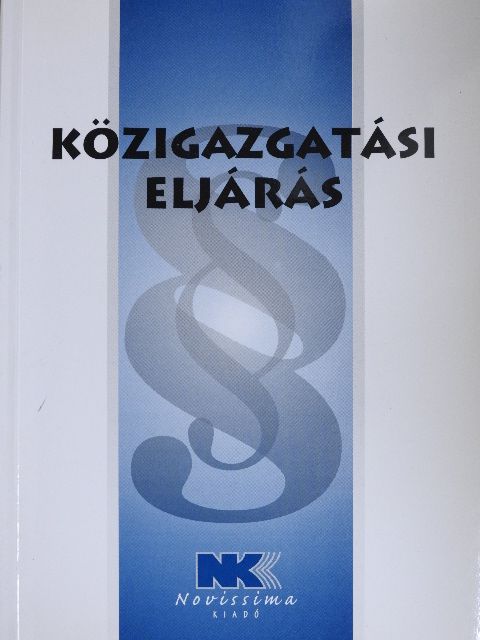 Közigazgatási eljárás [antikvár]