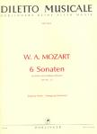 MOZART, W,A, - 6 SONATEN FÜR FLÖTE UND CEMBALO (KLAVIER) KV 10 - 15 (INGOMAR RAINER & HANSGEORG SCHMEISER)