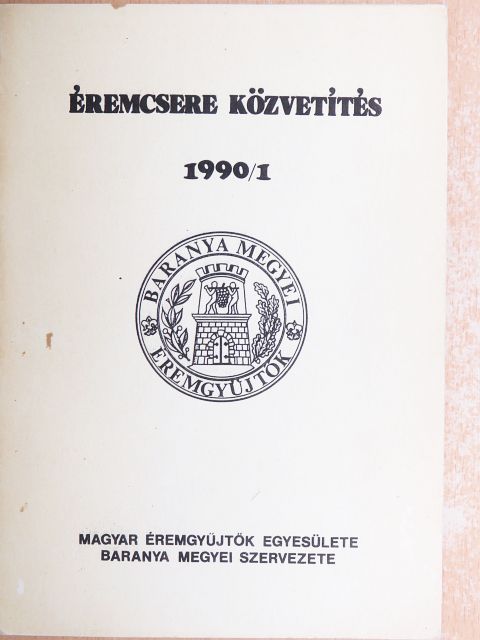 Éremcsere közvetítés 1990/1 [antikvár]