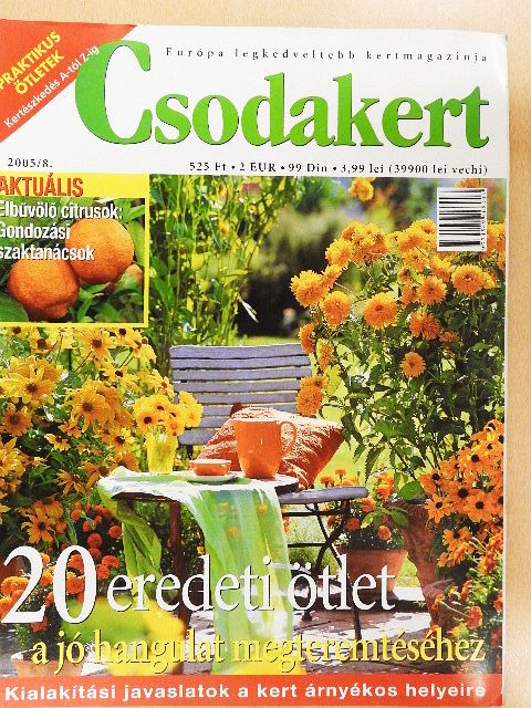 Csodakert 2005. augusztus [antikvár]