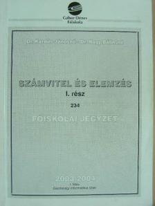 Dr. Kardos Jánosné - Számvitel és elemzés I. [antikvár]