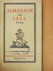 Andrád Sámuel - Almanach az 1922. évre [antikvár]