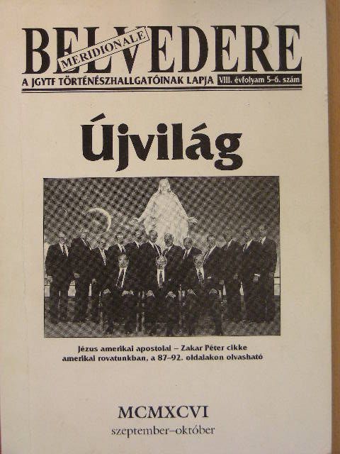 Baricz Árpád - Belvedere Meridionale 1996. szeptember-október [antikvár]