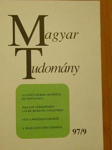 Donáth Péter - Magyar Tudomány 1997. szeptember [antikvár]