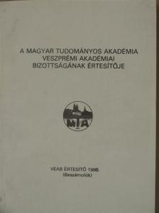 Burgert Róbert - A Magyar Tudományos Akadémia Veszprémi Akadémiai Bizottságának értesítője 1986 [antikvár]
