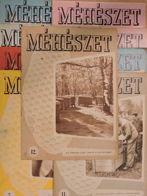 Asztalos P. K. - Méhészet 1966. (nem teljes évfolyam) [antikvár]
