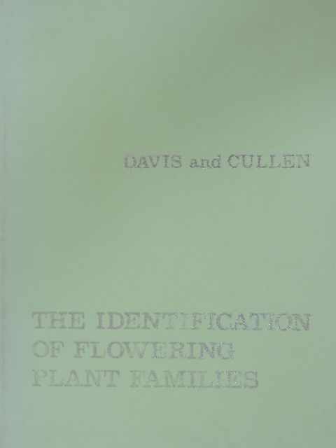 Dr. J. Cullen - The Identification of Flowering Plant Families [antikvár]