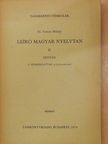 Dr. Temesi Mihály - Leíró magyar nyelvtan II/1/a [antikvár]
