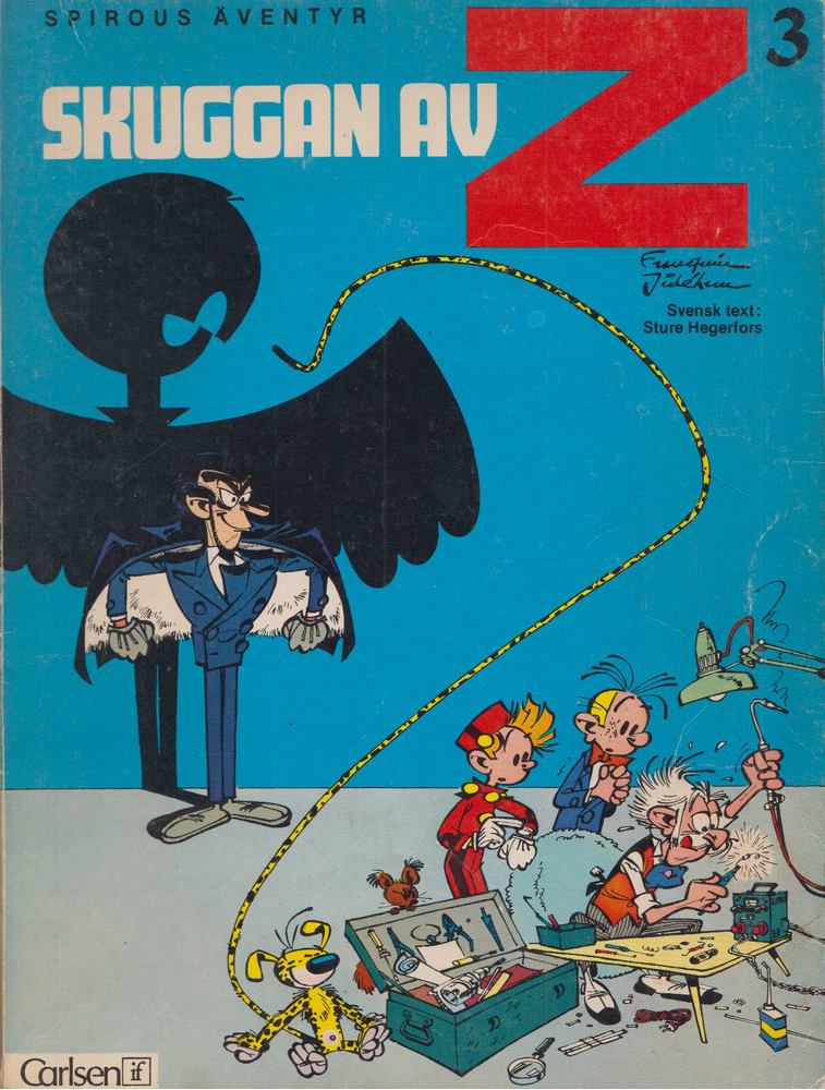 André Franquin - Skuggan av Z [antikvár]