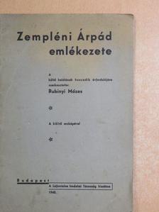 Zempléni Árpád - Zempléni Árpád emlékezete [antikvár]