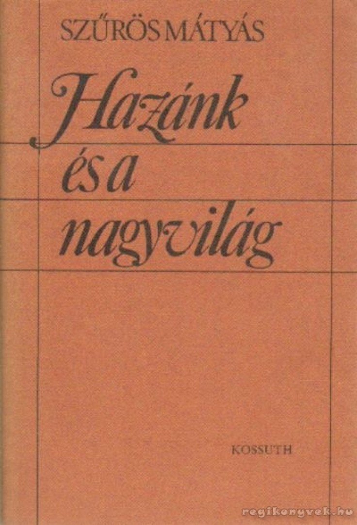 Szűrös Mátyás - Hazánk és a nagyvilág [antikvár]