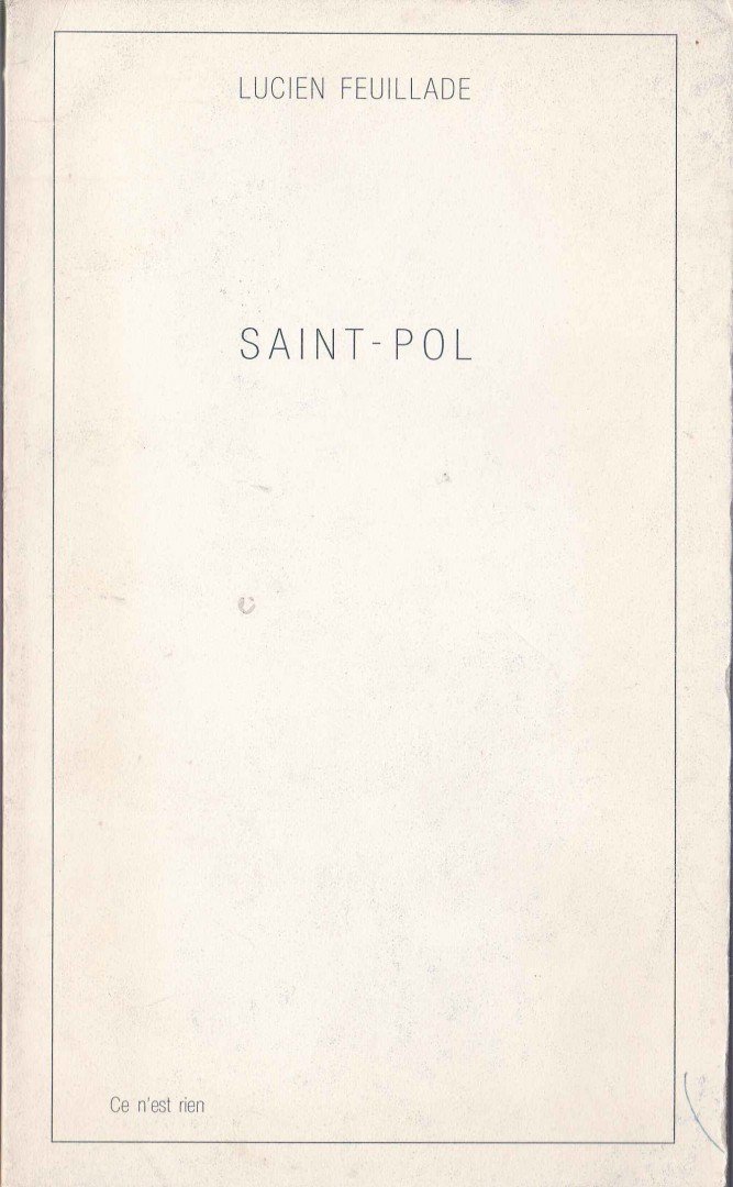 Lucien Feuillade - Saint-Pol [antikvár]