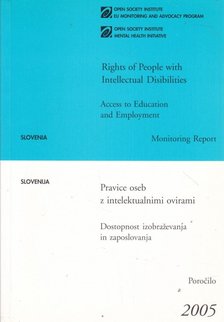 Rights of People with Intellectual Disabilities - Slovenia [antikvár]
