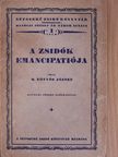 B. Eötvös József - A zsidók emancipatiója [antikvár]