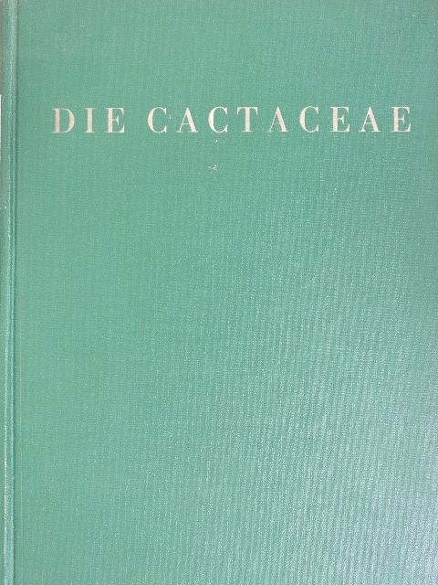 Curt Backeberg - Die Cactaceae II. [antikvár]