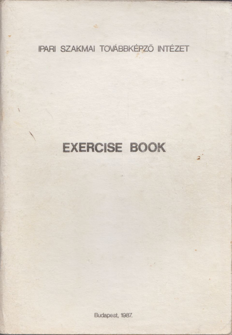 Csatáriné Tarnai Éva - Exercise Book [antikvár]