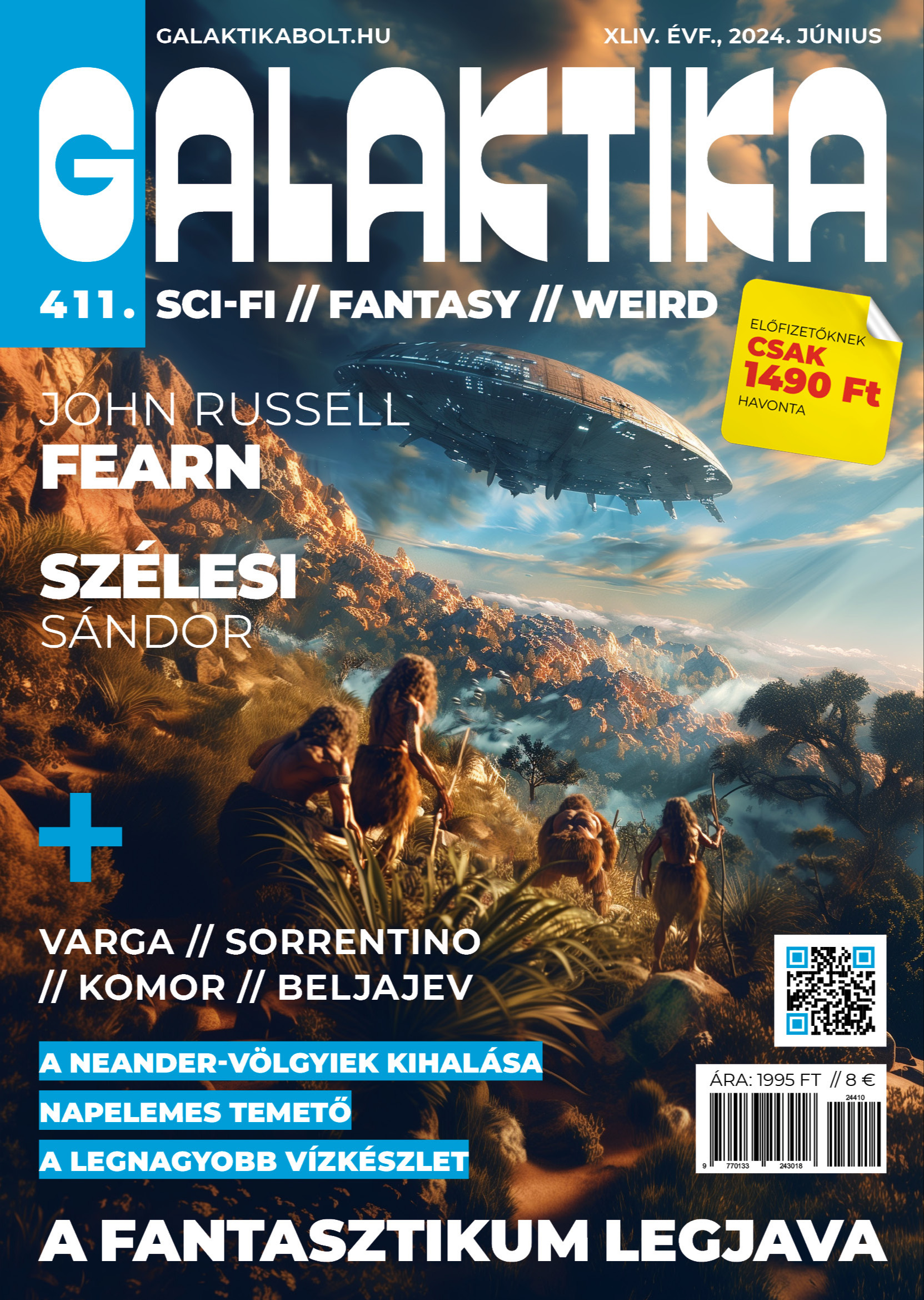 Katalin (főszerk.) Mund - Galaktika 411 [eKönyv: pdf]