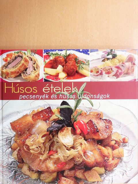 Húsos ételek [antikvár]