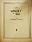 E. Granados - Die Konzert Geige [antikvár]