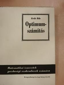 Krekó Béla - Optimumszámítás [antikvár]