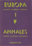Miskolczy Ambrus - Europa Annales 1. [antikvár]