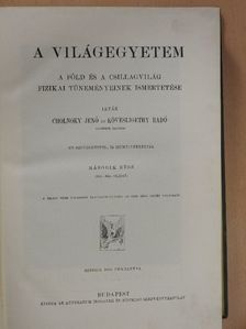 Cholnoky Jenő - A világegyetem II. (töredék) [antikvár]