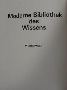 Moderne Bibliothek des Wissens 1. [antikvár]