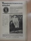 Dr. Grusz Frigyes - Természettudományi Közlöny 1932. július 1-15. [antikvár]
