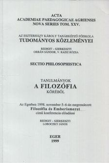 Loboczky János - Tanulmányok a filozófia köréből (dedikált) [antikvár]