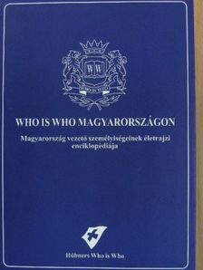 Who is Who Magyarországon - Kiegészítő kötet [antikvár]