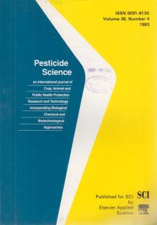 G. T. Brooks, L. G. Copping - Pesticide Science Volume 38, Number 4 1993 [antikvár]