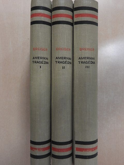 Theodore Dreiser - Amerikai tragédia I-III. [antikvár]