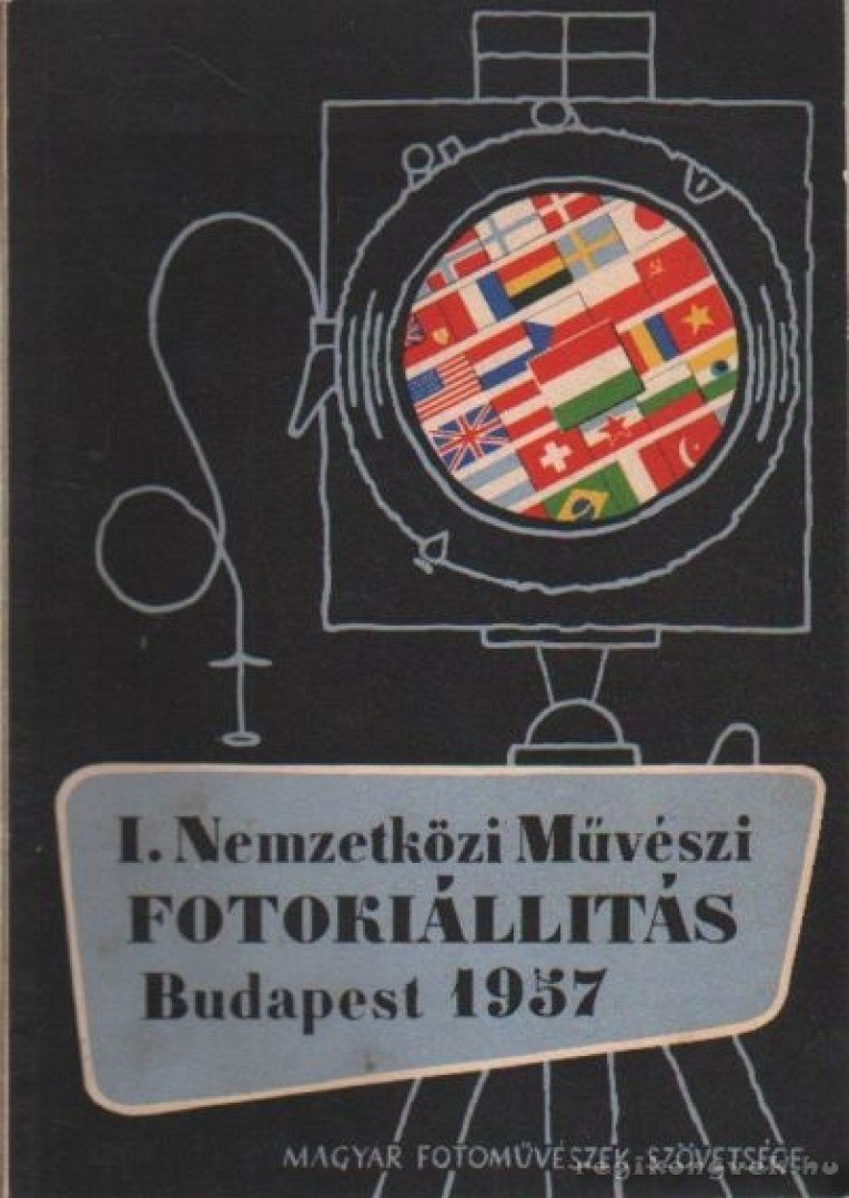 I. Nemzetközi Művészi Fotokiállítás Budapest 1957 [antikvár]