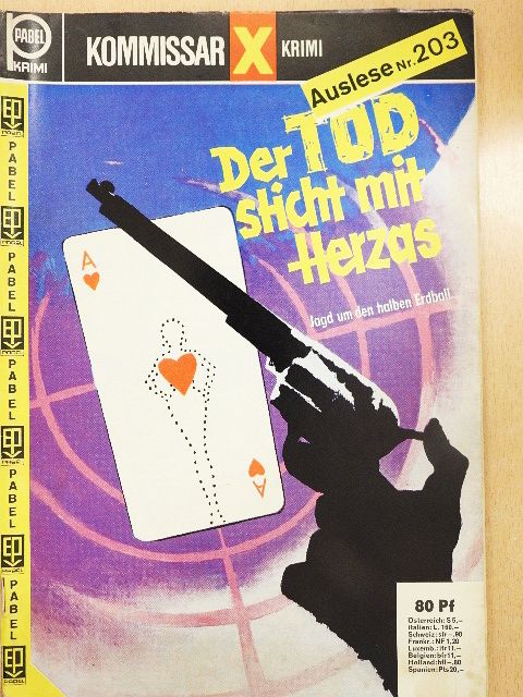 Der Tod sticht mit Herzas [antikvár]