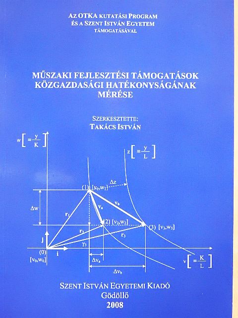 Műszaki fejlesztési támogatások közgazdasági hatékonyságának mérése [antikvár]