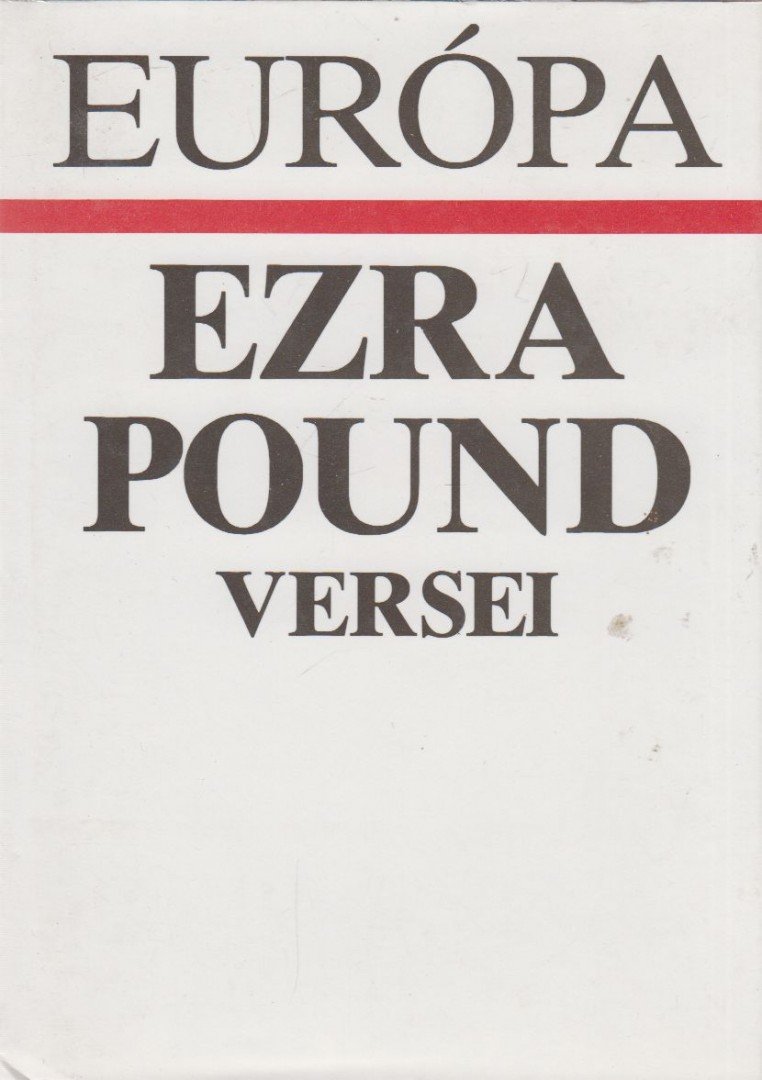 Pound, Ezra - Ezra Pound versei [antikvár]